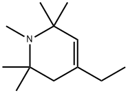 1,2,3,6-테트라히드로-4-에틸-1,2,2,6,6-펜타메틸피리딘 구조식 이미지