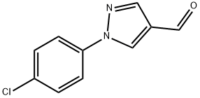 1-(4-chlorophenyl)-1H-pyrazole-4-carbaldehyde 구조식 이미지