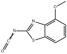 Benzothiazole, 2-isocyanato-4-methoxy- (9CI) Structure