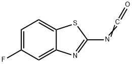 Benzothiazole, 5-fluoro-2-isocyanato- (9CI) Structure