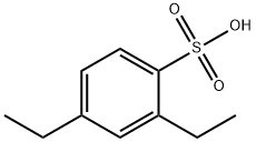 2,4-diethylbenzenesulphonic acid Structure