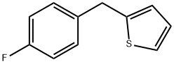 2-(4-FLUOROBENZYL)THIOPHENE Structure