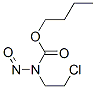 N-(2-Chloroethyl)-N-nitrosocarbamic acid butyl ester Structure