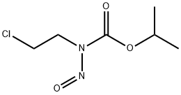 N-(2-Chloroethyl)-N-nitrosocarbamic acid isopropyl ester 구조식 이미지