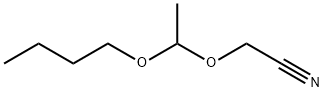 2-(1-Butoxyethoxy)acetonitrile 구조식 이미지