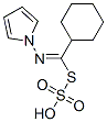 Thiosulfuric acid S-[pyrrolizino(cyclohexyl)methyl] ester 구조식 이미지