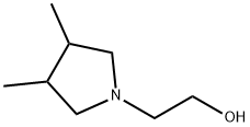 3,4-Dimethylpyrrolidine-1-ethanol Structure