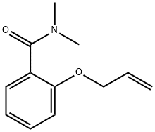 o-(Allyloxy)-N,N-dimethylbenzamide 구조식 이미지