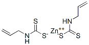 Bis(allyldithiocarbamic acid)zinc salt Structure