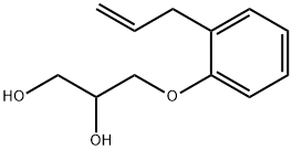 3-(2-allylphenoxy)propane-1,2-diol          Structure