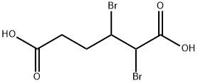 2,3-Dibromoadipic acid Structure