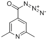 2,6-Dimethylisonicotinoyl azide 구조식 이미지