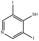 3,5-Diiodo-4-pyridinethiol 구조식 이미지