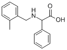 2-Phenyl-2-(2-methylbenzylamino)acetic acid 구조식 이미지