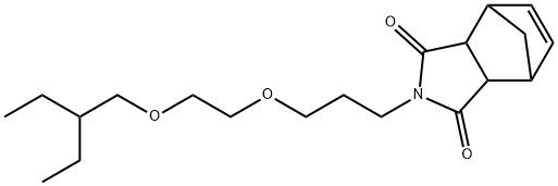 N-[3-[2-(2-Ethylbutoxy)ethoxy]propyl]norborn-5-ene-2,3-dicarboximide Structure