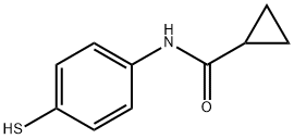 N-(4-sulfanylphenyl)cyclopropanecarboxamide 구조식 이미지