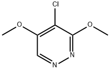 4-CHLORO-3,5-DIMETHOXYPYRIDAZINE 구조식 이미지