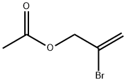 Acetic acid 2-bromo-2-propenyl ester 구조식 이미지