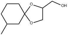 7-Methyl-1,4-dioxaspiro[4.5]decane-2-methanol 구조식 이미지