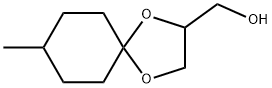 8-메틸-1,4-디옥사스피로[4.5]데칸-2-메탄올 구조식 이미지