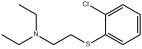 2-(o-Chlorophenyl)thio-N,N-diethylethanamine Structure