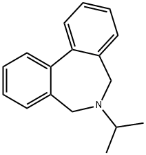 6,7-Dihydro-6-isopropyl-5H-dibenz[c,e]azepine Structure