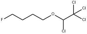 4-Fluorobutyl 1,2,2,2-tetrachloroethyl ether Structure