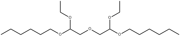 Bis(2-hexyloxy-2-ethoxyethyl) ether 구조식 이미지
