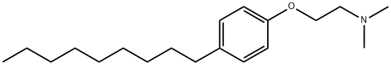 (2-Dimethylaminoethyl)p-nonylphenyl ether Structure