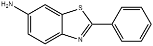 2-Phenyl-benzothiazol-6-ylamine Structure