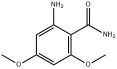 2-aMino-4,6-diMethoxybenzaMide 구조식 이미지