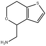 (6,7-Dihydro-4H-thieno[3,2-c]pyran-4-yl)methylamine 구조식 이미지