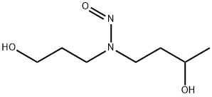N-(3-hydroxybutyl)-N-(3-hydroxypropyl)nitrous amide 구조식 이미지