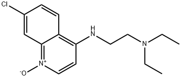 N'-(7-Chloro-4-quinolinyl)-N,N-diethyl-1,2-ethanediamine N-oxide 구조식 이미지