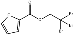 2-Furancarboxylic acid 2,2,2-tribromoethyl ester 구조식 이미지