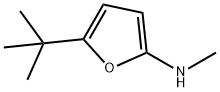 2-Furanamine,  5-(1,1-dimethylethyl)-N-methyl- 구조식 이미지