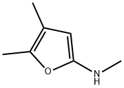 2-Furanamine,  N,4,5-trimethyl- 구조식 이미지