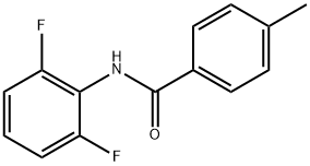 Benzamide, N-(2,6-difluorophenyl)-4-methyl- (9CI) Structure