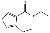 4-Isoxazolecarboxylicacid,3-ethyl-,ethylester(9CI) 구조식 이미지