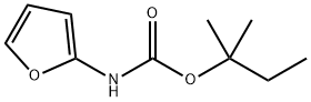 TERT-AMYL-2-FURYLCARBAMATE Structure