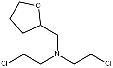 N,N-Bis(2-chloroethyl)tetrahydro-2-furanmethanamine 구조식 이미지