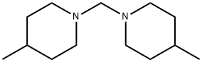 1,1'-methylenebis(4-methylpiperidine) Structure