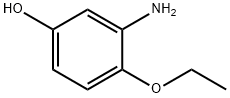Phenol,  3-amino-4-ethoxy- Structure