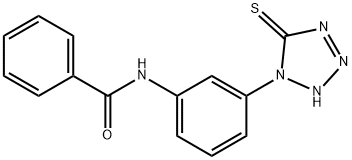 N-(3-(5-MERCAPTO-1H-TETRAZOL-1-YL)PHENYL)BENZAMIDE Structure