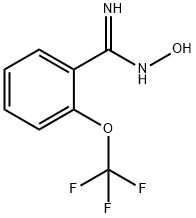 N'-Hydroxy-2-(trifluoromethoxy)benzenecarboximidamide Structure