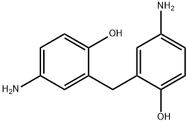 2,2'-METHYLENEBIS 4-AMINOPHENOL Structure