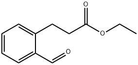 ETHYL 3-(2-FORMYLPHENYL)PROPANOATE 구조식 이미지