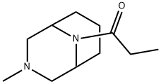 3-Methyl-9-propionyl-3,9-diazabicyclo[3.3.1]nonane 구조식 이미지