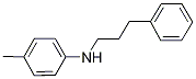 4-Methyl-N-(3-phenylpropyl)aniline Structure