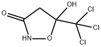 5-(트리클로로메틸)-4,5-DIHYDROISOXAZOLE-3,5-DIOL 구조식 이미지